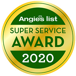 Angies List Super Service Award Winner 2019