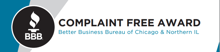 Beter Business Bureau Complaint Free Award